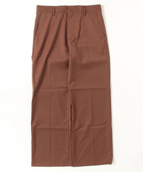 Stockholm Surfboard Club(ストックホルムサーフボードクラブ)の「STOCKHOLM SURFBORD CLUB Sune Pinstripe U5000116(その他パンツ・メンズ・ブラウン・48)」の1枚目の写真