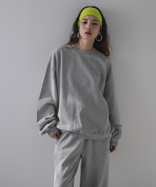 bohmal(ボマール)の「【ユニセックスアイテム】ロングスウェット(Tシャツ/カットソー・レディース・グレー/ブラック・LARGE/MEDIUM)」の5枚目の写真