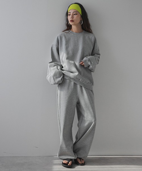 bohmal(ボマール)の「【ユニセックスアイテム】ロングスウェット(Tシャツ/カットソー・レディース・グレー/ブラック・LARGE/MEDIUM)」の6枚目の写真