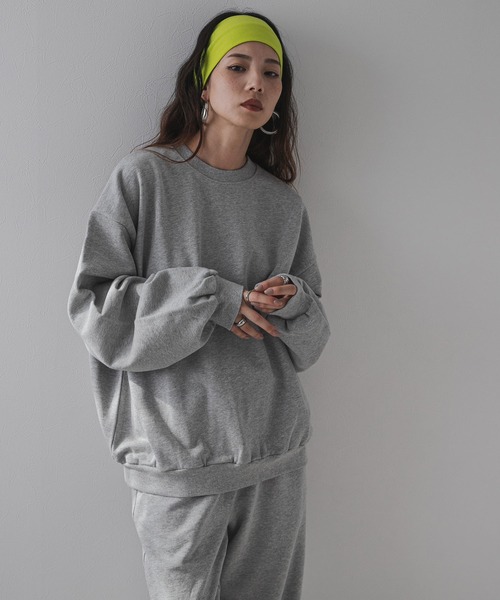 bohmal(ボマール)の「【ユニセックスアイテム】ロングスウェット(Tシャツ/カットソー・レディース・グレー/ブラック・LARGE/MEDIUM)」の7枚目の写真