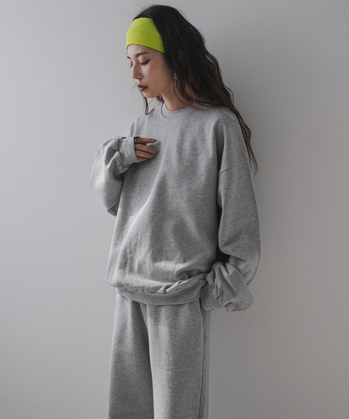 bohmal(ボマール)の「【ユニセックスアイテム】ロングスウェット(Tシャツ/カットソー・レディース・グレー/ブラック・LARGE/MEDIUM)」の10枚目の写真