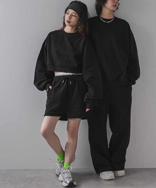 bohmal(ボマール)の「【ユニセックスアイテム】ロングスウェット(Tシャツ/カットソー・レディース・グレー/ブラック・LARGE/MEDIUM)」の12枚目の写真