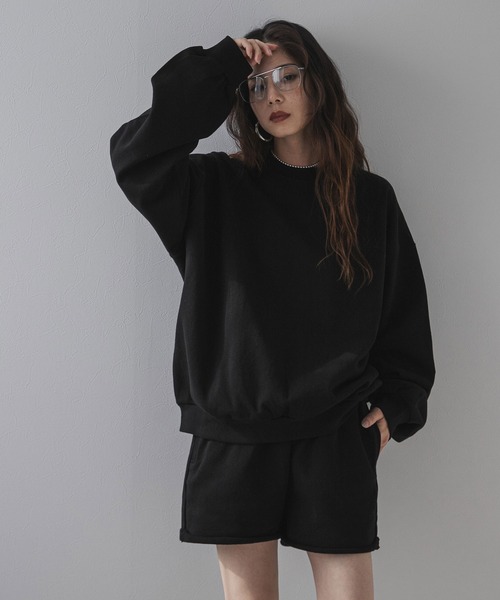 bohmal(ボマール)の「【ユニセックスアイテム】ロングスウェット(Tシャツ/カットソー・レディース・グレー/ブラック・LARGE/MEDIUM)」の16枚目の写真