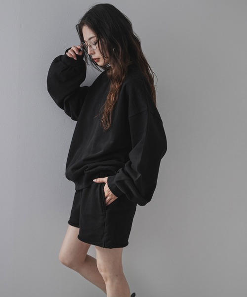 bohmal(ボマール)の「【ユニセックスアイテム】ロングスウェット(Tシャツ/カットソー・レディース・グレー/ブラック・LARGE/MEDIUM)」の17枚目の写真