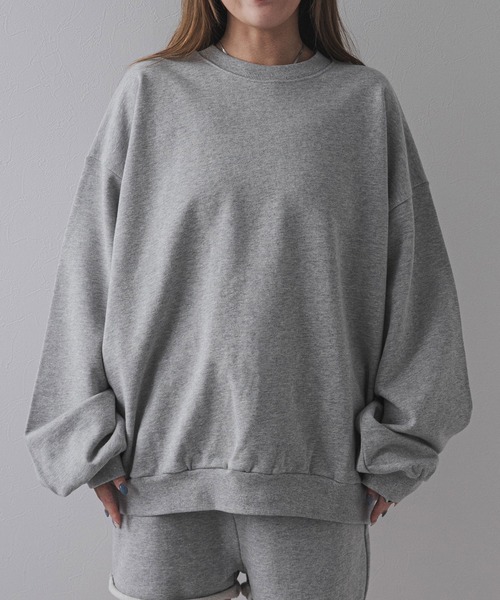bohmal(ボマール)の「【ユニセックスアイテム】ロングスウェット(Tシャツ/カットソー・レディース・グレー/ブラック・LARGE/MEDIUM)」の19枚目の写真
