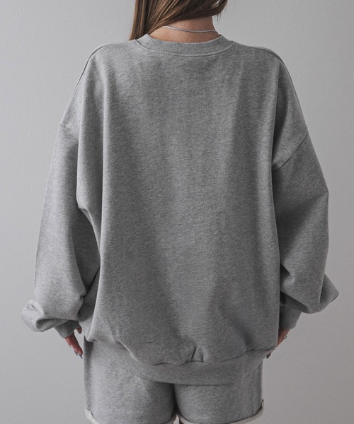 bohmal(ボマール)の「【ユニセックスアイテム】ロングスウェット(Tシャツ/カットソー・レディース・グレー/ブラック・LARGE/MEDIUM)」の20枚目の写真