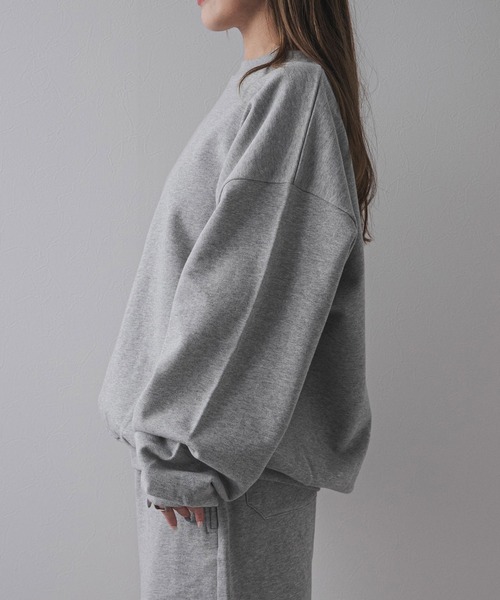 bohmal(ボマール)の「【ユニセックスアイテム】ロングスウェット(Tシャツ/カットソー・レディース・グレー/ブラック・LARGE/MEDIUM)」の21枚目の写真