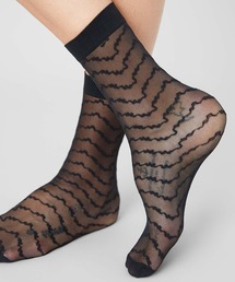 SWEDISH STOCKING | Mila Ruffle Socks Black(ソックス/靴下)