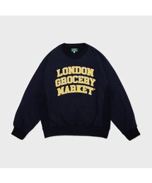 College Logo Heavyweight Sweatshirt (Navy)