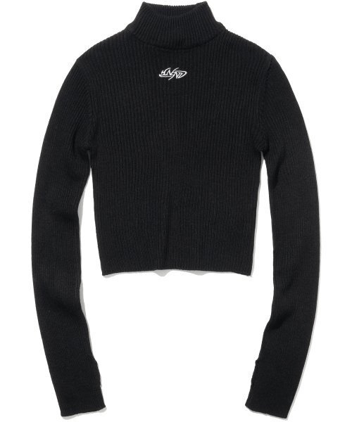 NOT4NERD(ノットフォーナード)の「W Tribal Logo Highneck Knit - Black(ニット/セーター・レディース・その他・FREE)」の2枚目の写真