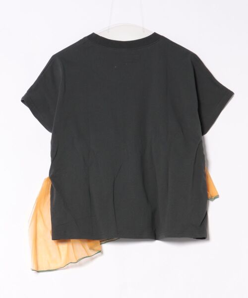 MARKEY'S（マーキーズ）の「ドルマンチュールドッキングTシャツ/おとな（Tシャツ/カットソー・レディース・ホワイト系その他/グリーン/チャコール・160cm）」の10枚目の写真