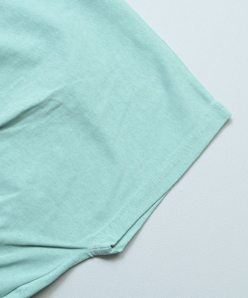 MARKEY'S（マーキーズ）の「ドルマンチュールドッキングTシャツ/おとな（Tシャツ/カットソー・レディース・ホワイト系その他/グリーン/チャコール・160cm）」の14枚目の写真