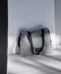 LANVIN en Bleu | ラメグログランギャザーバッグ(トートバッグ)