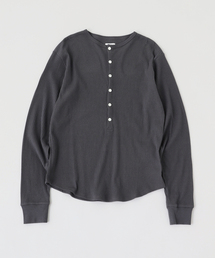Jieda | JIEDA / ジエダ VINTAGE LIGHT RIB HENRY NECK L/S(Tシャツ/カットソー)