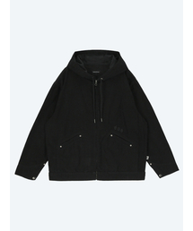 TONY LAWRENCE（トニーローレンス）の「ウォッシュドフードパーカーワークジャケットブラック（その他アウター）」