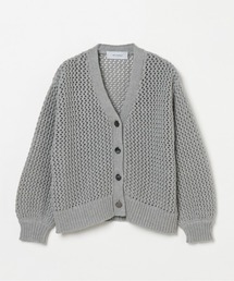HELIOPOLE | MESH KNIT CARDIGAN(ニット/セーター)