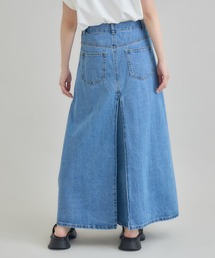 RU.TI.LE（ルチル）の「【RU.TI.LE】バックプリーツデニムロングスカート（デニムスカート）」