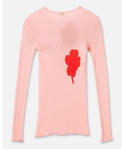 marimekko(マリメッコ)の「【一部店舗・オンラインストア限定】Polkka Unikko / pullover(ニット/セーター・レディース・ライトピンク・MEDIUM/SMALL)」の6枚目の写真