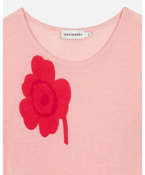 marimekko(マリメッコ)の「【一部店舗・オンラインストア限定】Polkka Unikko / pullover(ニット/セーター・レディース・ライトピンク・MEDIUM/SMALL)」の7枚目の写真