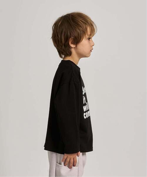 b・ROOM(ビールーム)の「【防汚・速乾・型崩れしない】【ムテキT】選べる4パターン8色プリントTシャツ【子供服】【キッズ】【男の子】【女の子】(Tシャツ/カットソー・キッズ・ブラック/アイボリー/レッド系その他/レンガ/ネイビー/ターコイズブルー/グリーン系その他/トップグレー・150cm/110cm/130cm/120cm/140cm/90cm/100cm)」の19枚目の写真