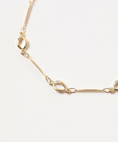 BEAMS HEART(ビームスハート)の「バーチェーン ネックレス(リング・レディース・シルバー/ゴールド・ONE SIZE)」の5枚目の写真