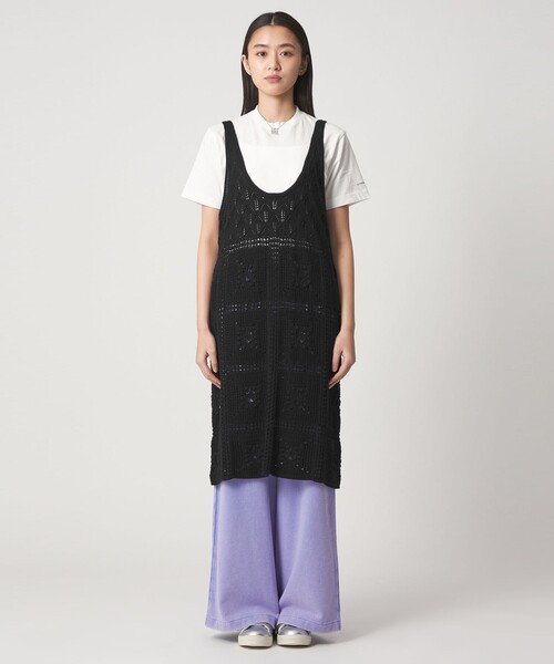 CITEN（シテン）の「＜CITEN＞レースアミニットワンピース（ワンピース・レディース・ホワイト/ブラック・FREE）」の7枚目の写真