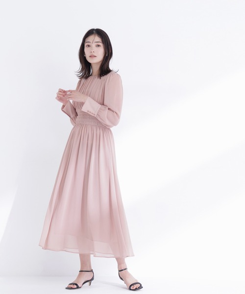◇楊柳シャーリングワンピース（ワンピース）｜NATURAL BEAUTY BASIC
