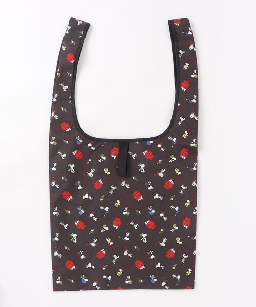 FRUIT OF THE LOOM(フルーツオブザルーム)の「【FRUIT OF THE LOOM/フルーツオブザルーム】FRUIT OF THE LOOM x PEANUTS エコバッグS1(エコバッグ/サブバッグ・レディース・アイボリー/チャコールグレー・FREE)」の3枚目の写真