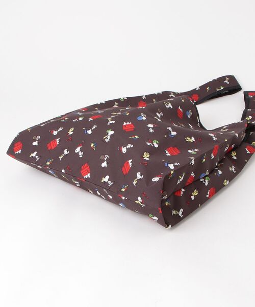 FRUIT OF THE LOOM(フルーツオブザルーム)の「【FRUIT OF THE LOOM/フルーツオブザルーム】FRUIT OF THE LOOM x PEANUTS エコバッグS1(エコバッグ/サブバッグ・レディース・アイボリー/チャコールグレー・FREE)」の4枚目の写真