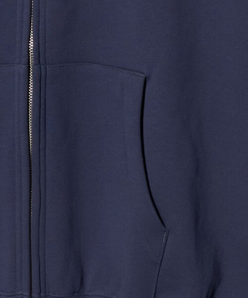 California General Store（California General Store）の「＜CGS.＞オーガニックコットン スウェット ジップ パーカー（パーカー・メンズ・ロイヤルブルー/ライム/ホワイト・L/S/M）」の8枚目の写真