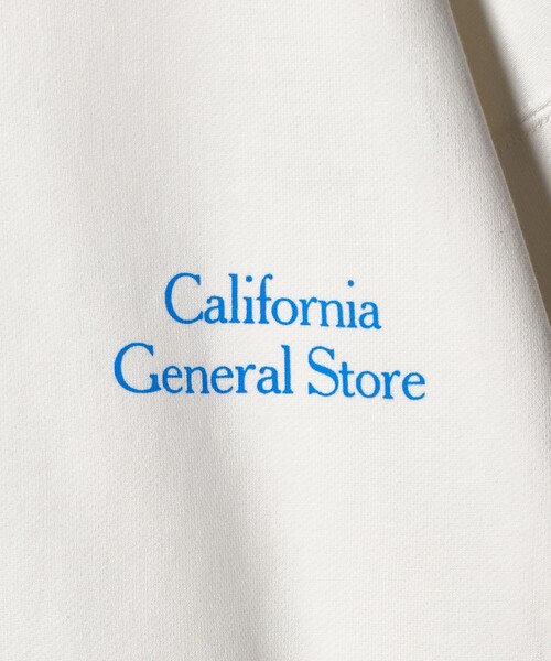 California General Store(California General Store)の「<CGS.>オーガニックコットン スウェット ジップ パーカー(パーカー・メンズ・ロイヤルブルー/ライム/ホワイト・L/S/M)」の6枚目の写真