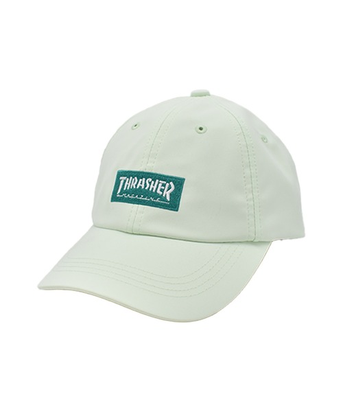 THRASHER(スラッシャー)の「THRASHER/スラッシャー キッズ キャップ ワンポイント ロゴ 26TH-C04K(キャップ・キッズ・ライム/ライトパープル/ブラック・YOUTH)」の2枚目の写真