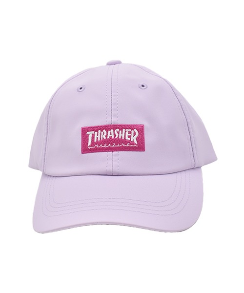 THRASHER(スラッシャー)の「THRASHER/スラッシャー キッズ キャップ ワンポイント ロゴ 26TH-C04K(キャップ・キッズ・ライム/ライトパープル/ブラック・YOUTH)」の15枚目の写真