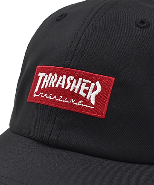 THRASHER(スラッシャー)の「THRASHER/スラッシャー キッズ キャップ ワンポイント ロゴ 26TH-C04K(キャップ・キッズ・ライム/ライトパープル/ブラック・YOUTH)」の7枚目の写真
