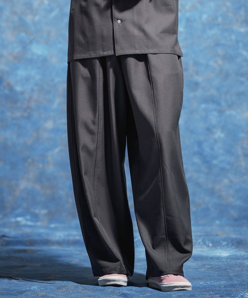 Jih Nunc(ジーヌンク)の「mp14620-ストレッチワイドバルーンパンツ(JIH-R1178)(その他パンツ・メンズ・ネイビー/ブラック/グレー・S/M/L)」の11枚目の写真