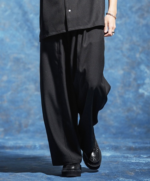 Jih Nunc(ジーヌンク)の「mp14620-ストレッチワイドバルーンパンツ(JIH-R1178)(その他パンツ・メンズ・ネイビー/ブラック/グレー・S/M/L)」の4枚目の写真
