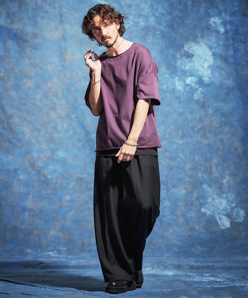 Jih Nunc(ジーヌンク)の「mp14620-ストレッチワイドバルーンパンツ(JIH-R1178)(その他パンツ・メンズ・ネイビー/ブラック/グレー・S/M/L)」の6枚目の写真