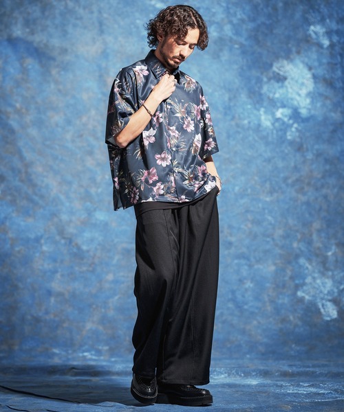 Jih Nunc(ジーヌンク)の「mp14620-ストレッチワイドバルーンパンツ(JIH-R1178)(その他パンツ・メンズ・ネイビー/ブラック/グレー・S/M/L)」の7枚目の写真