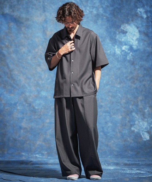 Jih Nunc(ジーヌンク)の「mp14620-ストレッチワイドバルーンパンツ(JIH-R1178)(その他パンツ・メンズ・ネイビー/ブラック/グレー・S/M/L)」の16枚目の写真