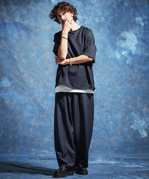 Jih Nunc(ジーヌンク)の「mp14620-ストレッチワイドバルーンパンツ(JIH-R1178)(その他パンツ・メンズ・ネイビー/ブラック/グレー・S/M/L)」の21枚目の写真