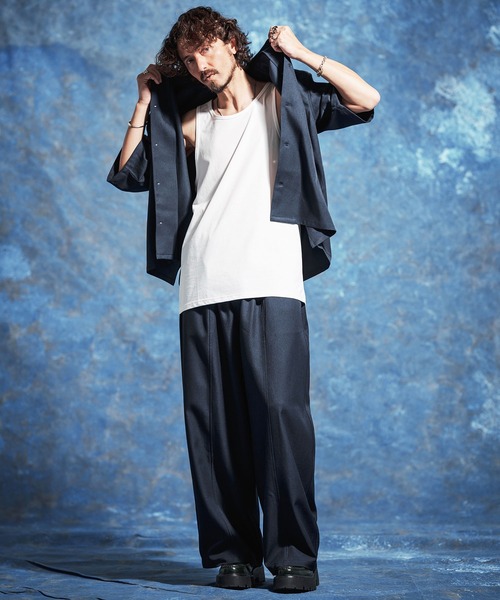 Jih Nunc(ジーヌンク)の「mp14620-ストレッチワイドバルーンパンツ(JIH-R1178)(その他パンツ・メンズ・ネイビー/ブラック/グレー・S/M/L)」の22枚目の写真