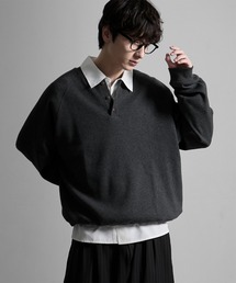 RUUBON(���[�{��)�́yRUUBON�zhenley neck long sleeve Tee/�w�����[�l�b�N �����O�X���[�uT�V���c/����T(T�V���c/�J�b�g�\�[)
