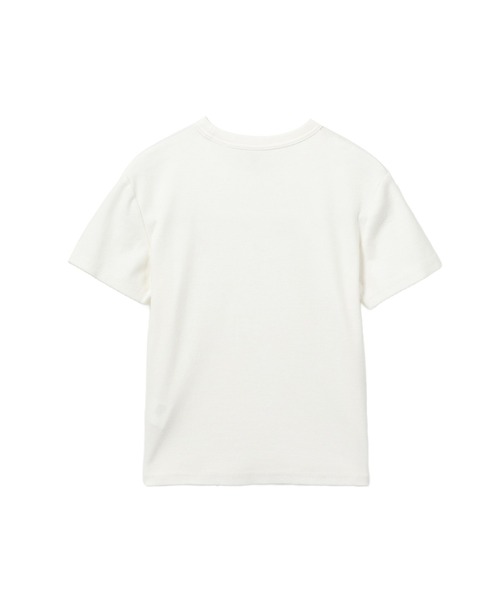 APEE BY A BATHING APE(エイピーバイアベイシングエイプ)の「HEART BADGE RIB TEE(Tシャツ/カットソー・レディース・グレー/ホワイト/ネイビー・SMALL/X-SMALL)」の4枚目の写真