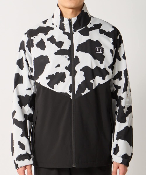 Loudmouth(ラウドマウス)の「LOUDMOUTH/ラウドマウス ゴルフウェア 撥水 ストレッチ 2レイヤー 防水 透湿 ジャケット(ブルゾン・メンズ・その他/その他1/その他2/その他3・M/LL/4L/L/3L)」の1枚目の写真