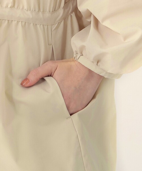 Afternoon Tea（アフタヌーンティー）の「タフタギャザーコート（その他アウター・レディース・ライトグリーン/アイボリー・MEDIUM）」の6枚目の写真