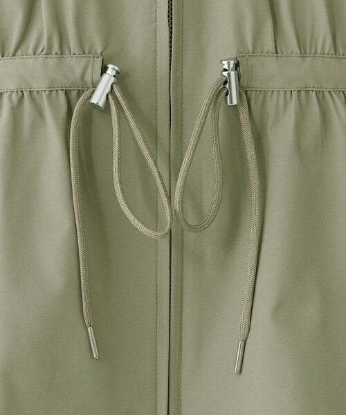 Afternoon Tea（アフタヌーンティー）の「タフタギャザーコート（その他アウター・レディース・ライトグリーン/アイボリー・MEDIUM）」の9枚目の写真