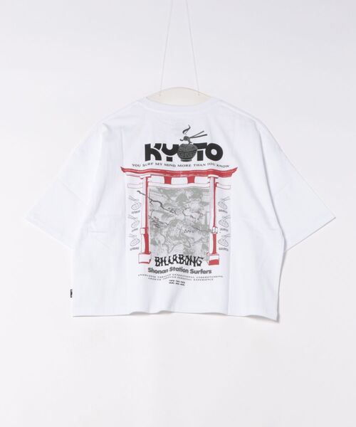 BILLABONG（ビラボン）の「BILLABONG ウィメンズ DESTINATION KYOTO TE Tシャツ 【2026年春夏モデル】（Tシャツ/カットソー・レディース・ブラック/ホワイト・MEDIUM）」の3枚目の写真