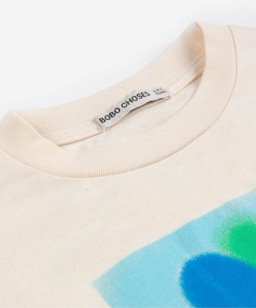 BOBO CHOSES（ボボショーズ）の「Summer Story 長袖Tシャツ【キッズ】（Tシャツ/カットソー・キッズ・ホワイト・130/120/100/110）」の2枚目の写真