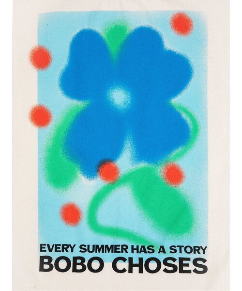 BOBO CHOSES（ボボショーズ）の「Summer Story 長袖Tシャツ【キッズ】（Tシャツ/カットソー・キッズ・ホワイト・130/120/100/110）」の3枚目の写真