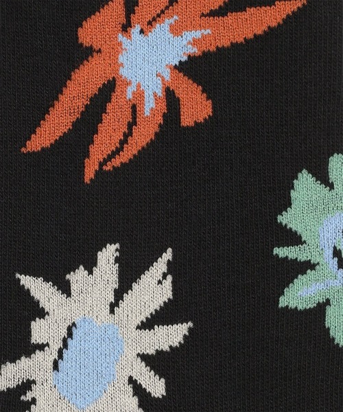 Paul Smith（ポールスミス）の「ウィメンズ "Desert Flower" ソックス / 165608 CSW（ソックス/靴下・レディース・ブラック/ベージュ・22-24）」の3枚目の写真